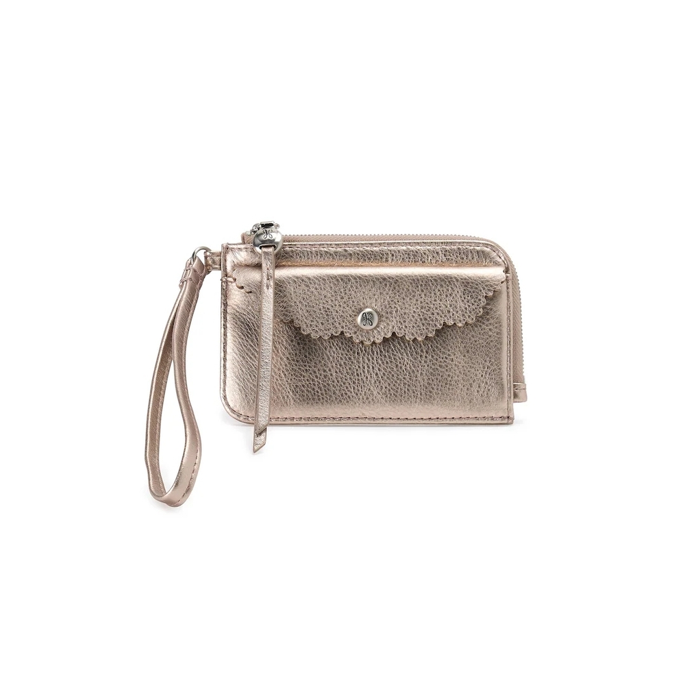 HOBO Metallic Wristlet Clutch